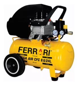 Ferrari Compressor Mega Air Cfc 8.6pes 24l/2.0hp 127v Cor Amarelo Frequência 60Hz 127 É Bom