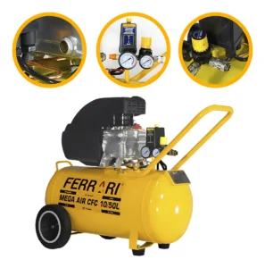 Compressor de Ar Ferrari Mega Air CFC 10/50L É Bom